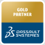 Logo Dassault Gold Partenaire